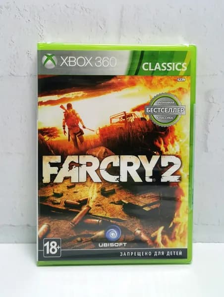 Far Cry 2 Английский язык Видеоигра на диске Xbox 360. Товар уцененный