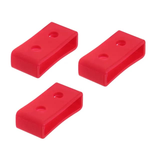 Заменяемые Фиксаторы Ремешка Для Часов G-SHOCK GA110 GD BA, Силикон, Красный, 22 Мм, 3 Комплекта