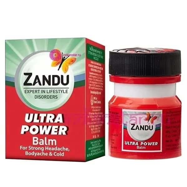 Бальзам Ультра Сила Занду (Ultra Power) Zandu, 8 мл