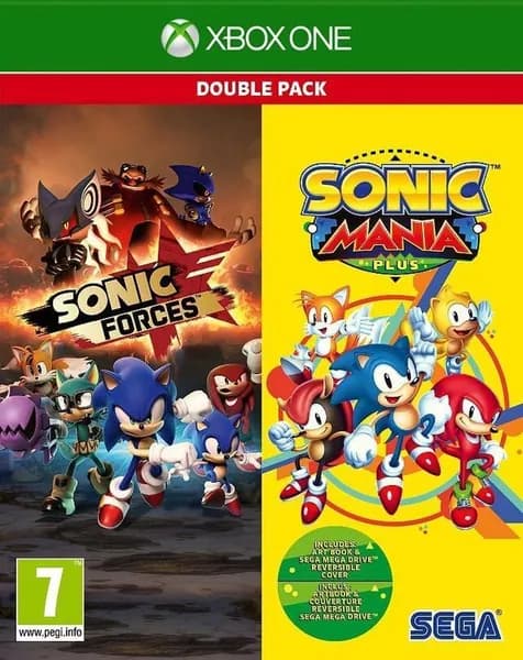 Игра Sonic Mania Plus + Sonic Forces Double Pack для Xbox One, Series X, русские субтитры