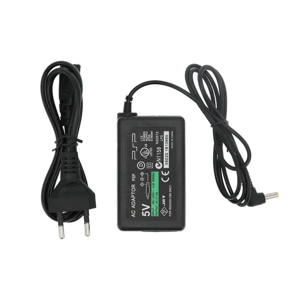 Зарядное устройство для PSP1000/2000/3000 с адаптером питания EU 100-240V для игровой консоли