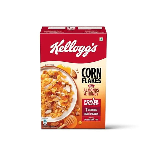 Kellogg s Здоровый завтрак с орехами и мёдом, богатый железом витаминами, для всех возрастов, 300 г