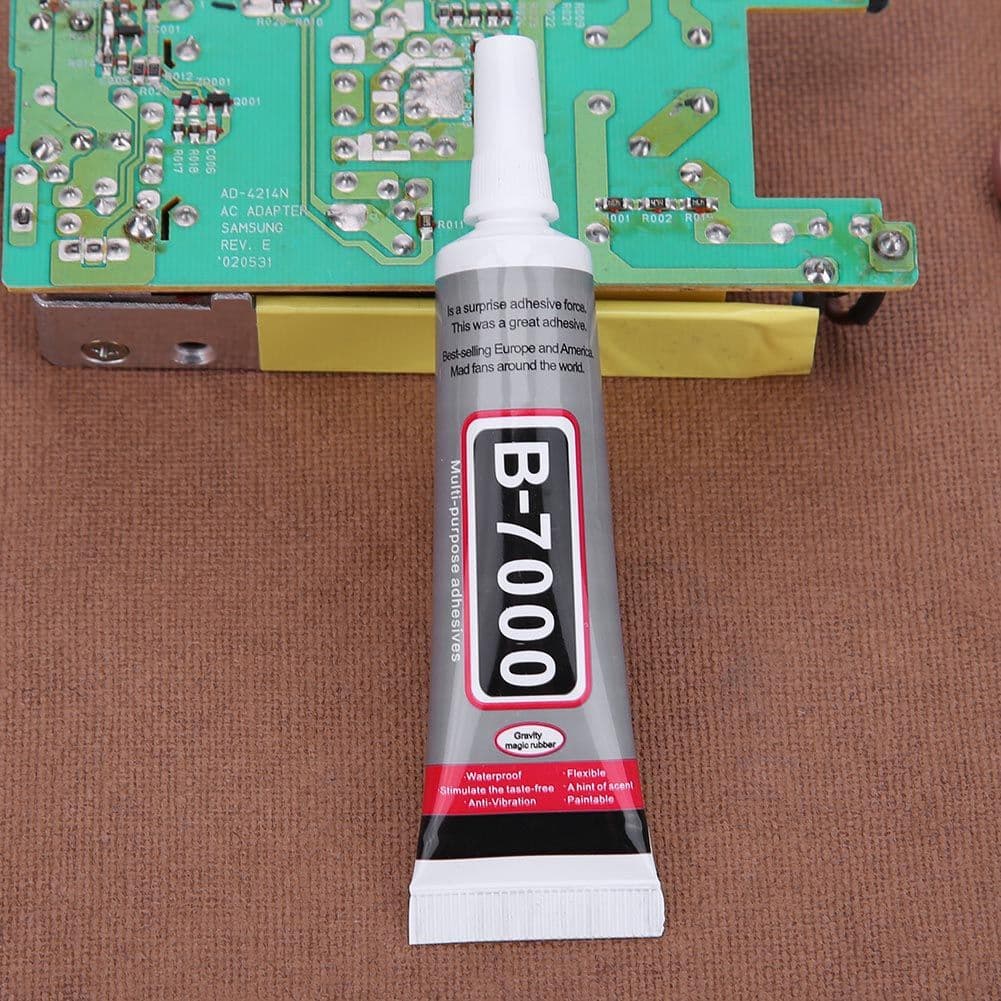Эпоксидный клей B7000 для стекла, сенсорных экранов и DIY-проектов, прозрачный, 9 мл