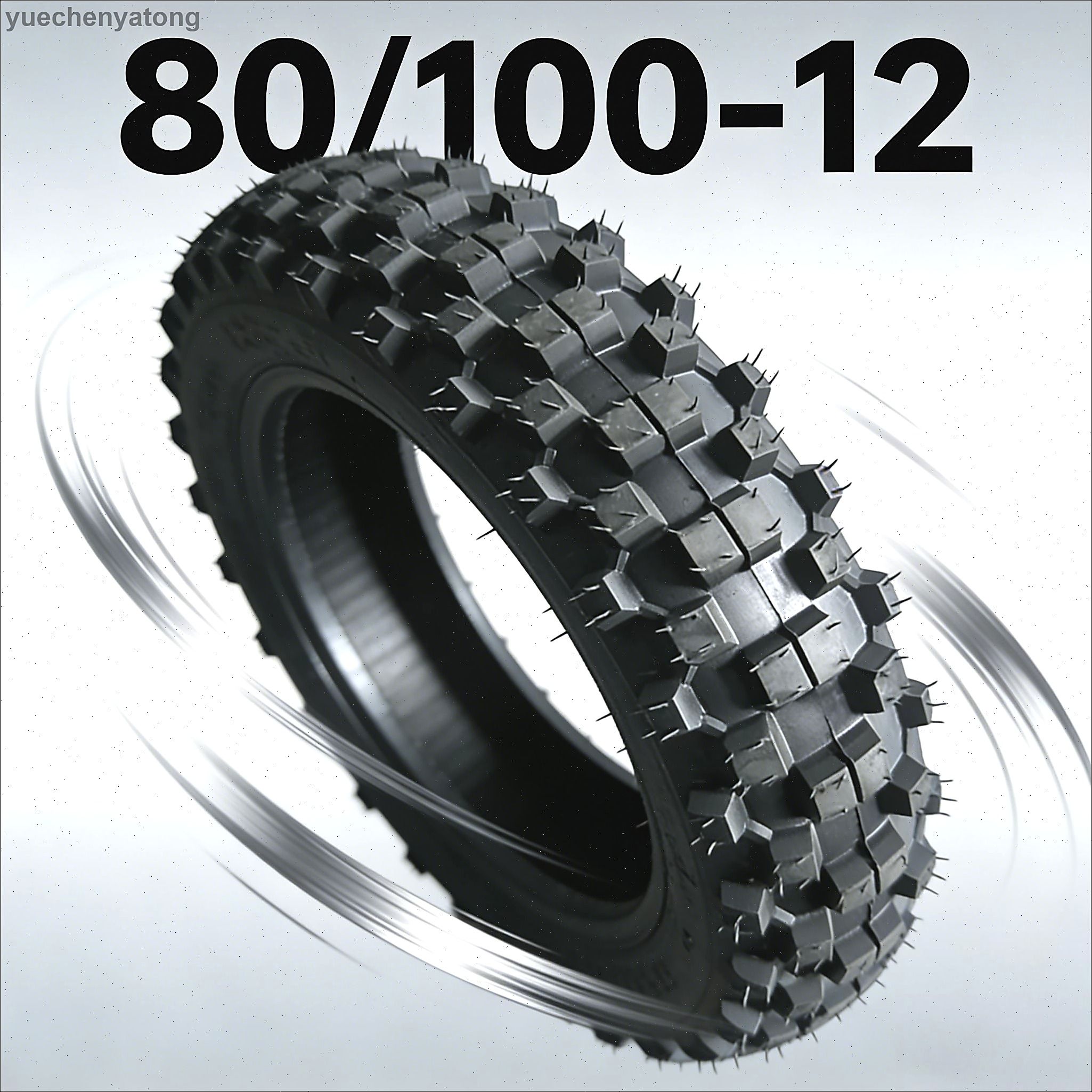 80/100-12*1 Мотошины  80/100 R12  Front/Rear