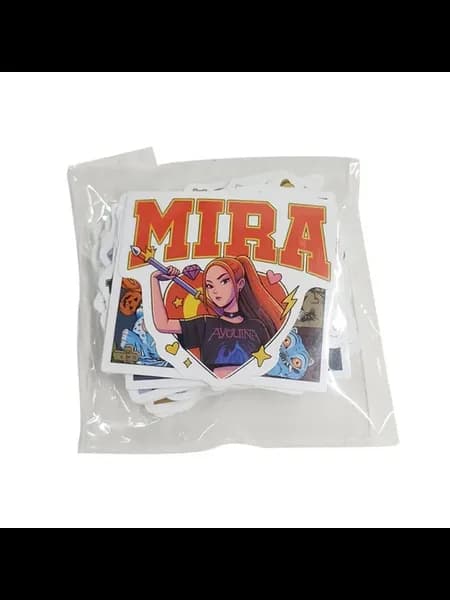 Anime стикеры манга винтаж 55 шт для скрапбука и декора (DIY