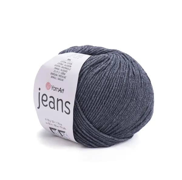Пряжа Ярнарт Джинс №28 (Yarnart Jeans) 1шт. 50г/160м