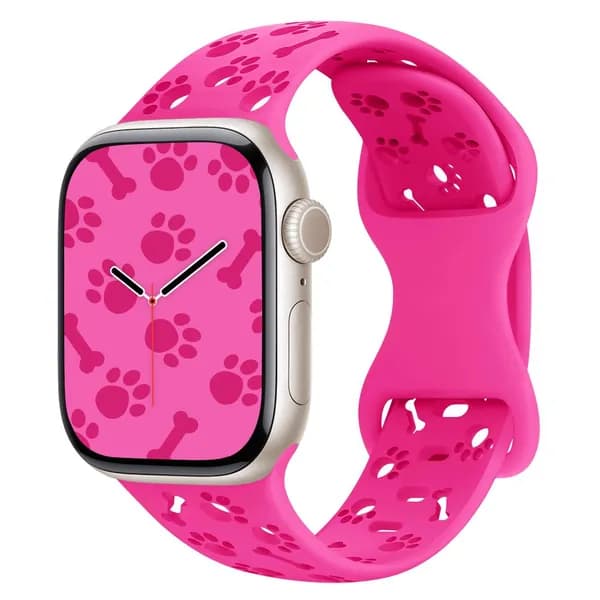 ремешок для Apple Watch series 4-10/SE/Ultra 44/45/46/49mm,42mm(1-3 серий),Силиконовый браслет
