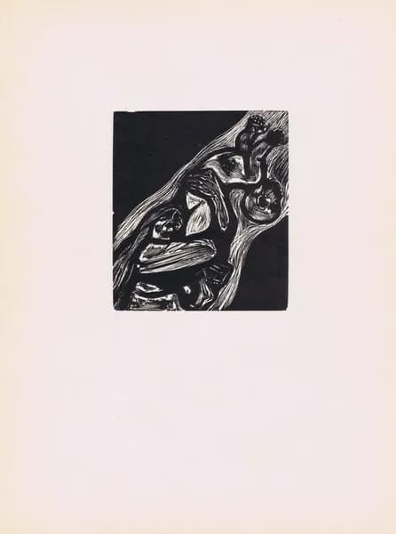Кровь и пепел. Сюжет 7. Стасис Красаускас. Антикварная цинкография. СССР, 1961 год