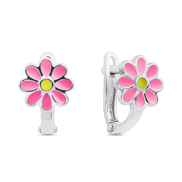 Серьги детские серебро 925 пробы 585GOLD