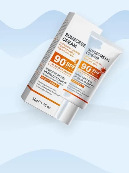 Матовая санскрин-крем для лица SPF