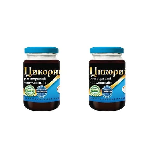 Русский цикорий растворимый, еремеевское, инулинный, 200 гр 2 штуки