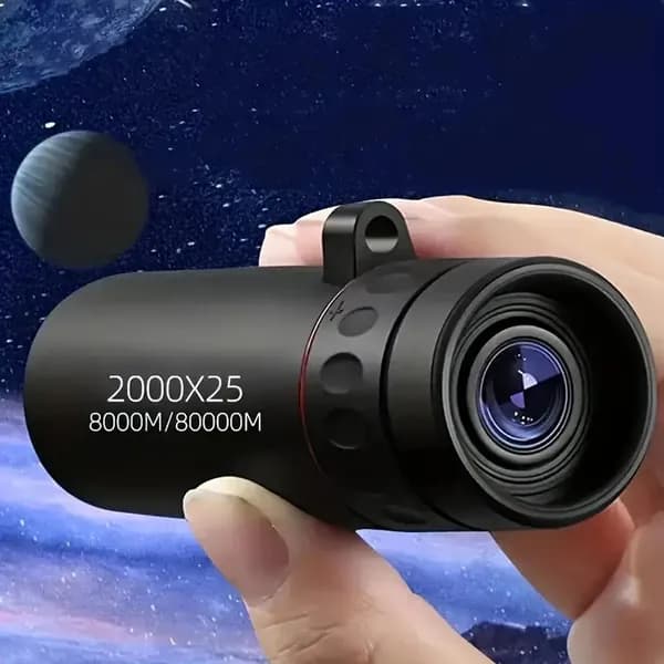 Монокуляр 8 21 с высокой четкостью и креплением для смартфона