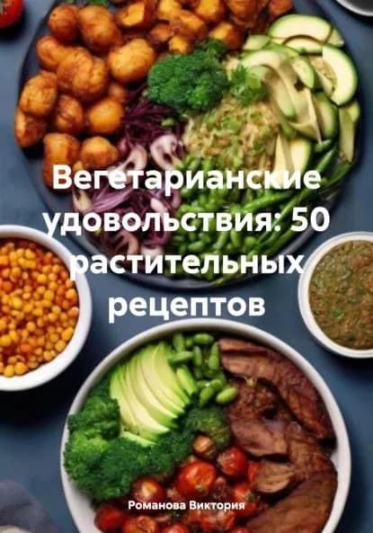 Вегетарианские удовольствия: 50 растительных рецептов | Романова Виктория Алексеевна | Электронная книга