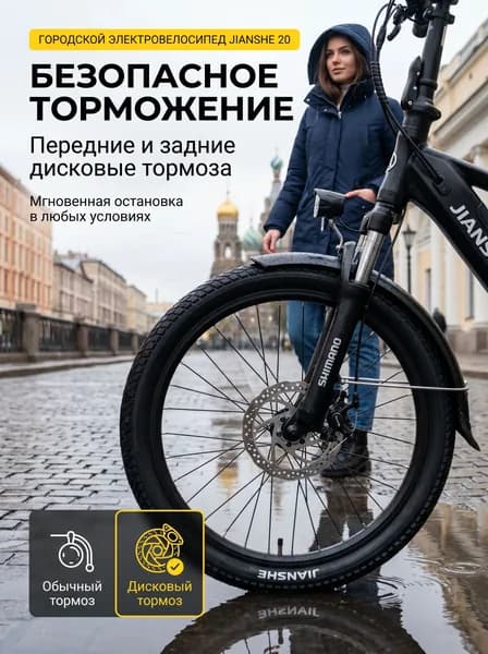 Электровелосипед 2025, 350 Вт