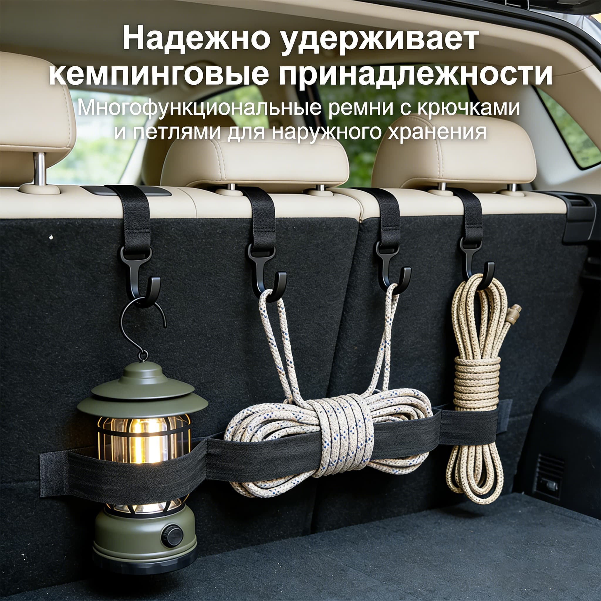 Фиксатор багажный, 0.6 м, 2 шт.