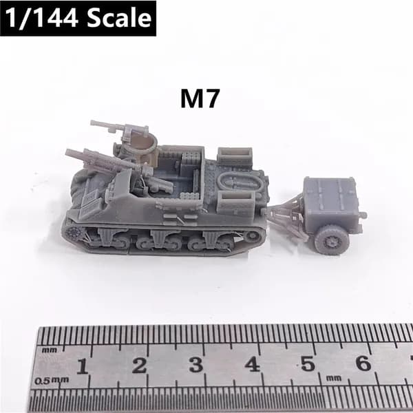 Миниатюрная модель танка в масштабе 1:144, напечатанная на 3D-принтере, из смолы, основные боевые танки армии США Второй мировой войны M4A1/M3/M26/M4A3/M1128