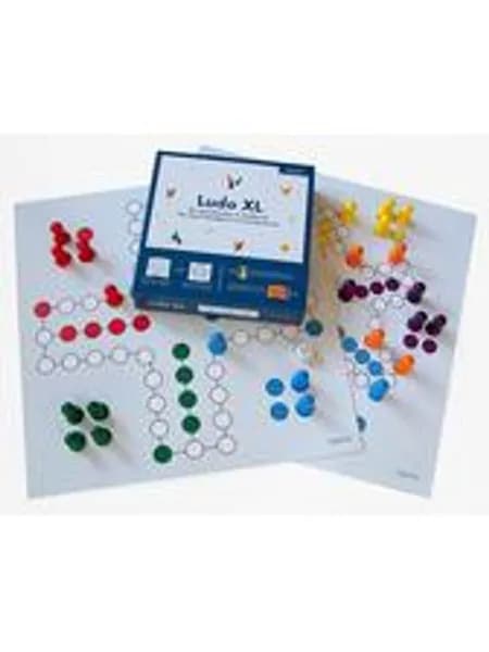 Spieltz Brettspiel Ludo XL, Настольная игра для 2-6 игроков