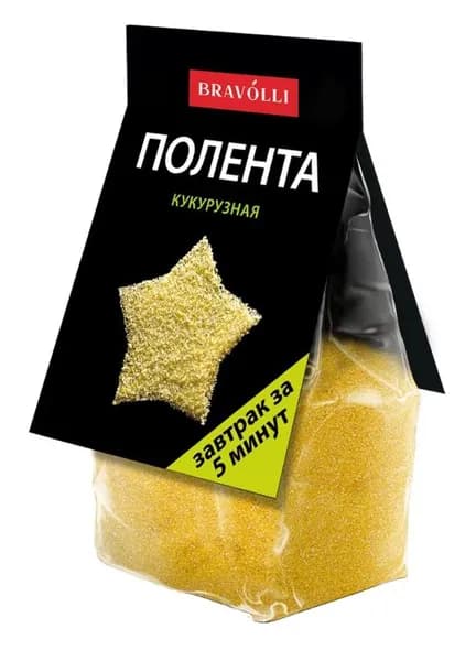 Bravolli Крупа Полента, 300 г
