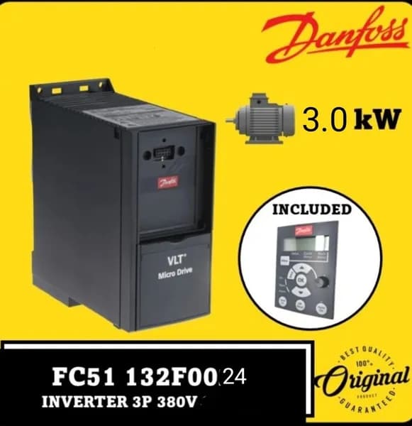 Частотный преобразователь Danfoss VLT Micro Drive FC 51 (380в) 3 кВт, арт: 132F0024