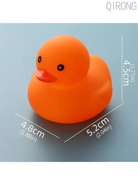 Виниловая цветная желтая утка игрушки для купания воды