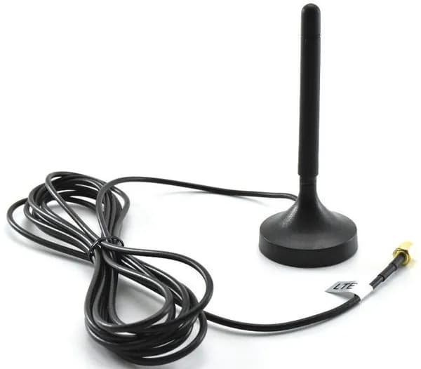 Teltonika PR1KS210 3G/4G LTE Antenna 1dBi SMA, антенна всенаправленная пассивная с магнитным основанием и кабелем 3 м
