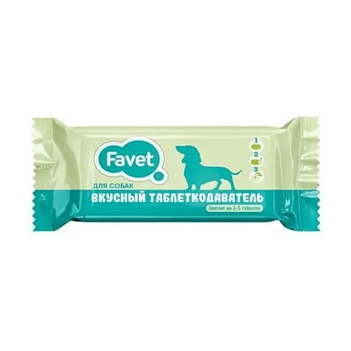 Вкусный таблеткодаватель FaVet для собак