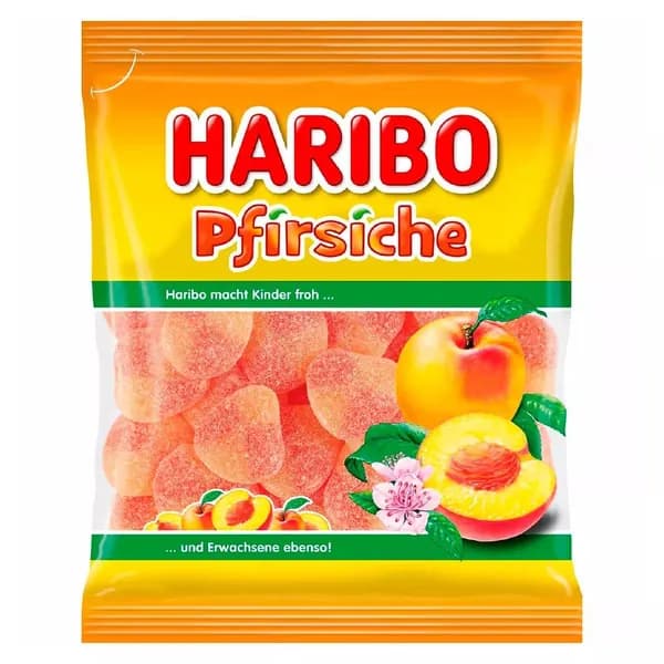 Мармелад жевательный Haribo Pfirsiche со вкусом персика 175гр Германия