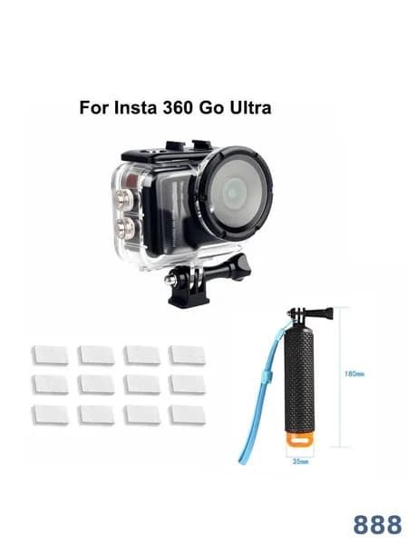 Insta360 GO Ultra Водонепроницаемый чехол для подводной съемки, до 50 м, для экшн-камеры