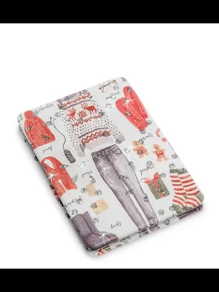 Зеркало прямоугольное со стразами "Стильная штучка"