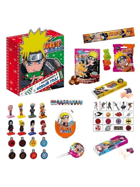 Новогодний подарок от ТМ Naruto, 2 штуки