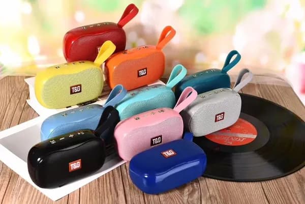 TG173 Мини портативная Bluetooth колонка с светодиодной подсветкой