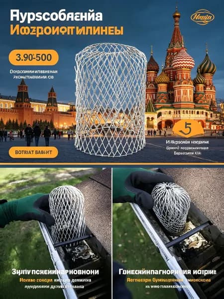 ACDANC Защита для водостока с металлической сеткой, крышка для труб и желоба, против мусора и грязи