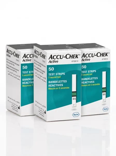Accu-Chek Active тест-полоски 50 шт (комплект 3 упаковки)
