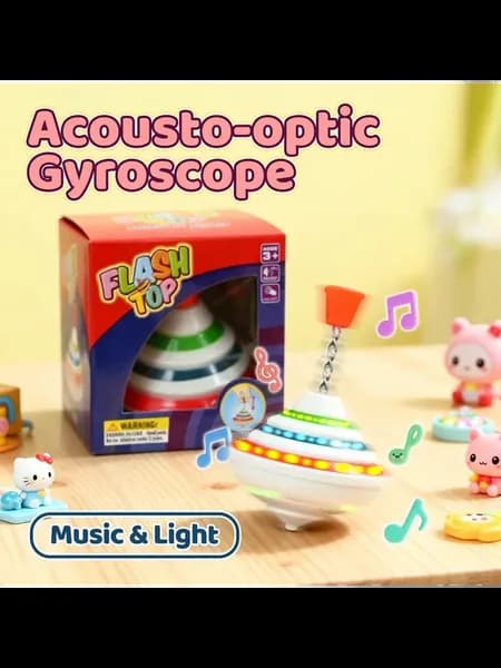 Музыкальные волчки Light Gyro Toy