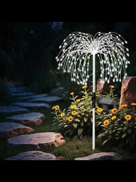 Солнечные светильники садовые RGB 200LED 4pcs