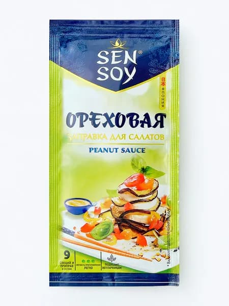 Sen Soy Ореховая заправка для салатов, 40 г