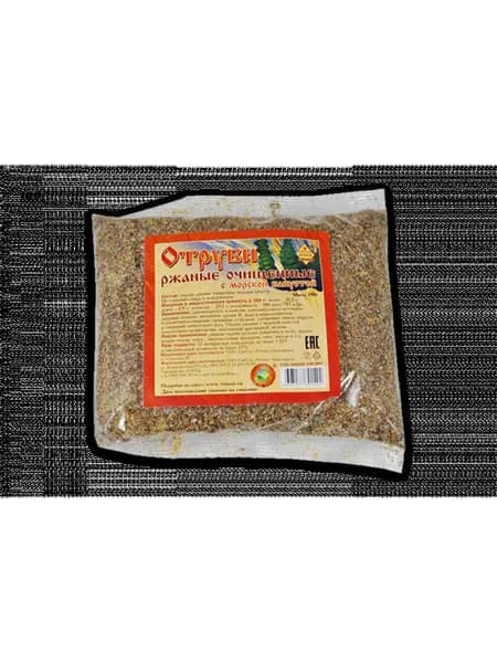 Отруби ржаные с морской капустой 200г