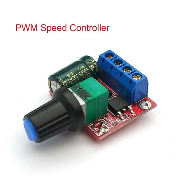 PWM 5A 90W Mini Модуль контроллера скорости двигателя DC-DC 4.5V-35V