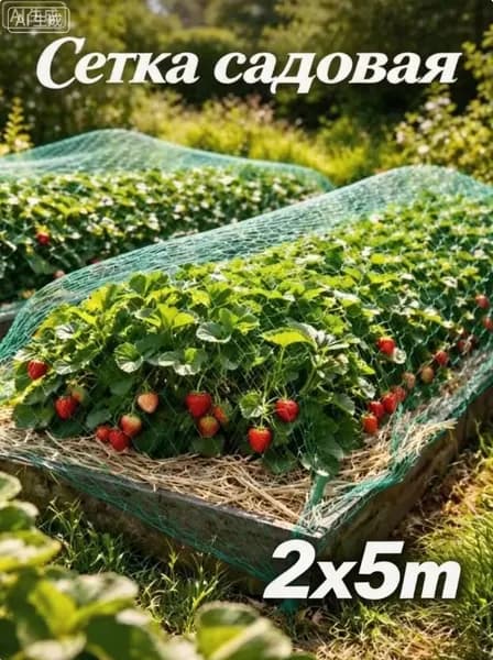 Сетка садовая ограждающая,Полиэтилен,5х2м