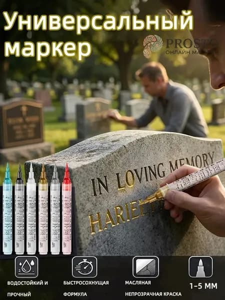 Маркер, 1 шт.для граффити