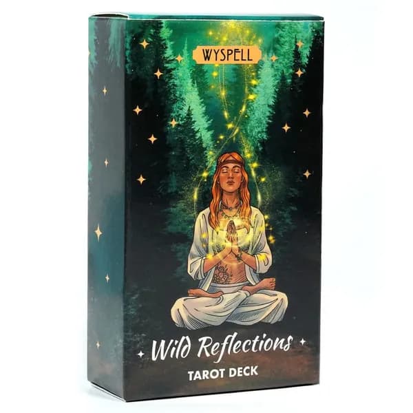 ТАРО WILD REFLECTIONS Лесная мистическая символика, гадальные карты для духовного саморефлексии, предсказаний судьбы и отношений