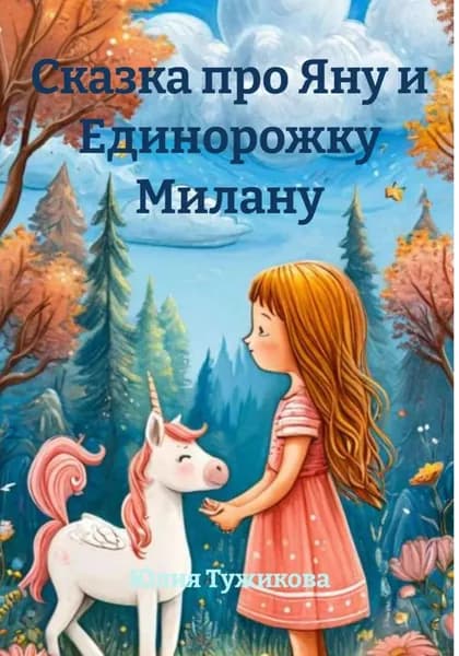 Сказка про Яну и Единорожку Милану | Тужикова Юлия | Электронная книга