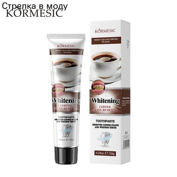 Зубная паста KORMESIC 120г для свежести и отбеливания