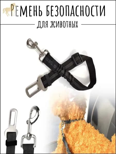 Качественный автомобильный поводок для собак, ремень безопасности, закрепляемый в штатный замок