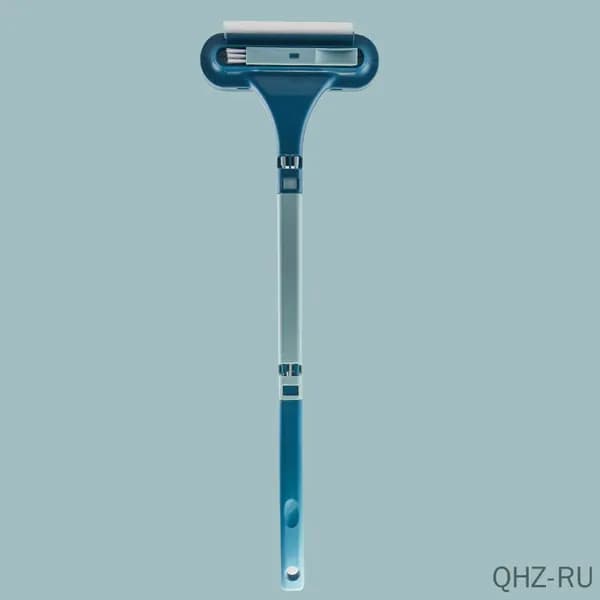Трехволосая щетка для мытья окон со скребком удобный инструмент для уборки без разборки, удаления пыли в труднодоступных местах и регулярного домашнего ухода