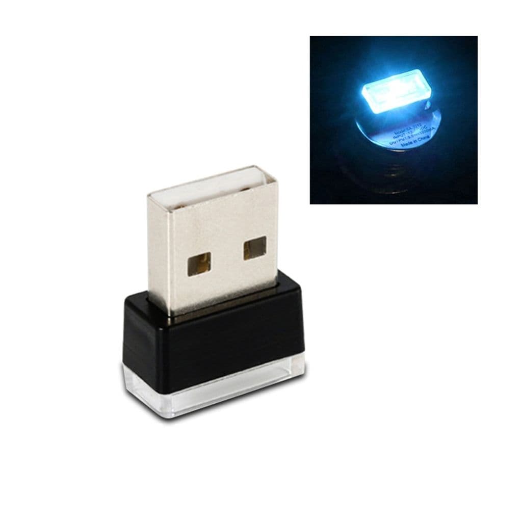 Автомобильные Мини-USB СВЕТОДИОДНЫЕ лампы окружающего света Декоративные атмосферные лампы для интерьера
