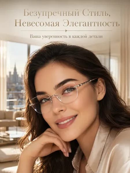 Очки для зрения корригирующие женские -3.50