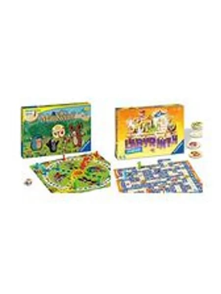 Ravensburger Der Maulwurf und Sein Lieblingsspiel + Junior Labyrinth Настольные игры для детей