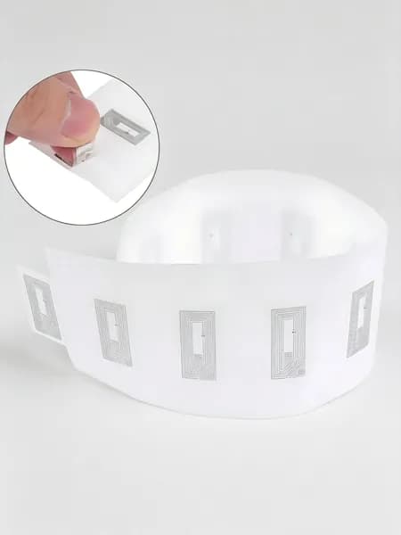 GJX 10 шт. NFC чип-наклейки Wet Inlay 2x1 см 13.56 MHz RFID метки.