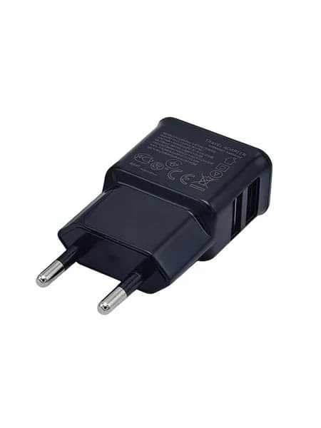 Черный Двойной USB-адаптер для зарядного устройства 5V 2A 10 Вт